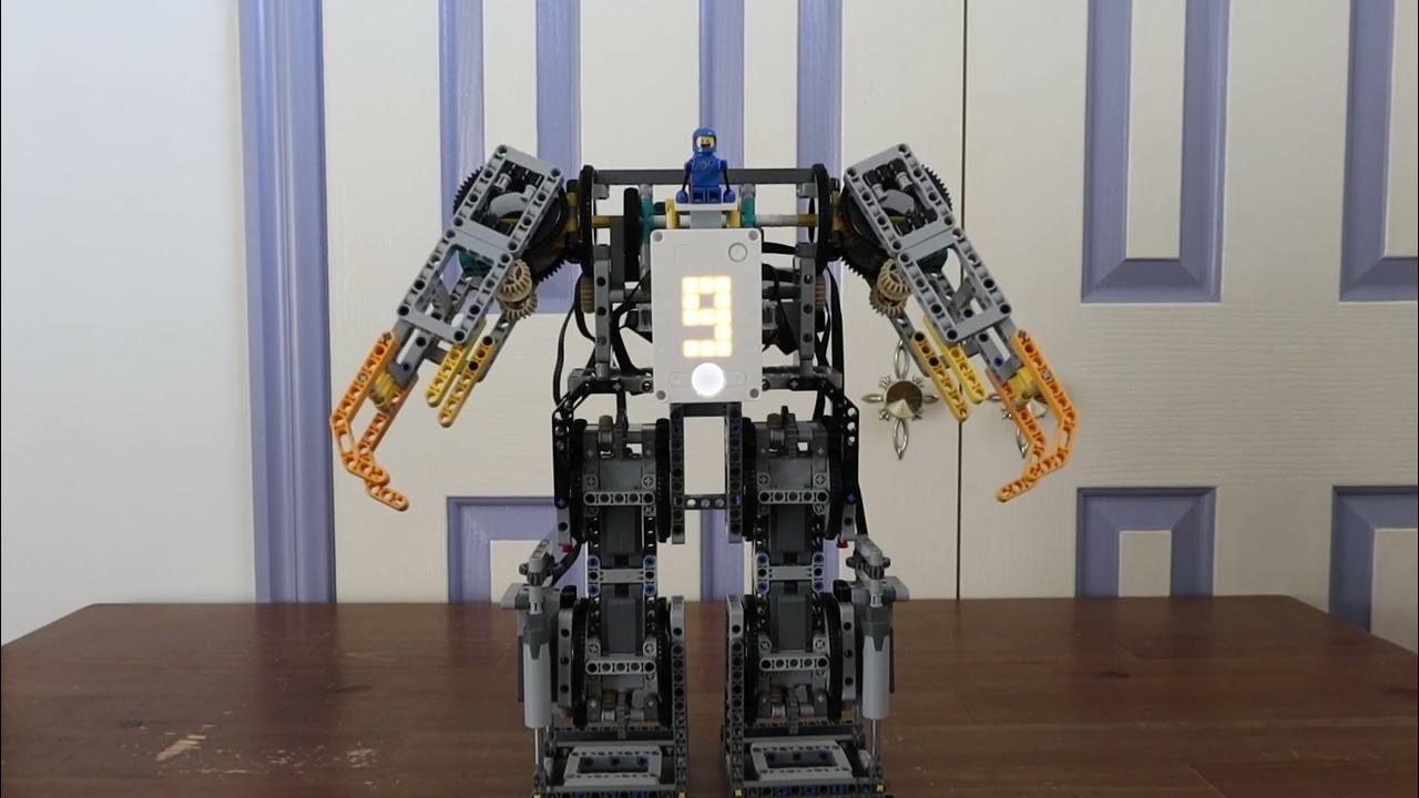 bot 9 - a LEGO Mindstorms Robot Inventor 51515 biped - YouTube