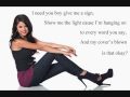 Selena Gomez - Head First - Lyrics