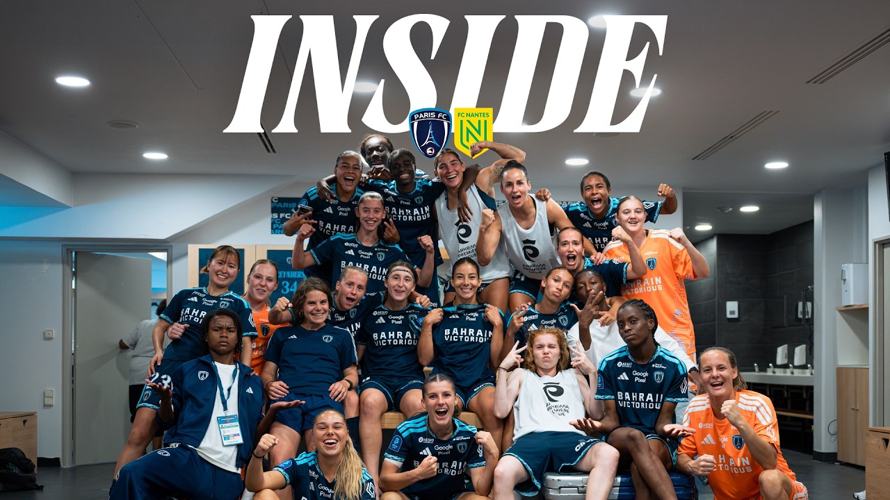 Paris FC - FC Nantes : l'inside de la 1ère victoire de nos féminines !