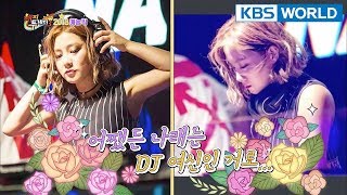 Park Narae is a pro DJ! She's a DJing goddess. [Happy Together/2018.02.15]