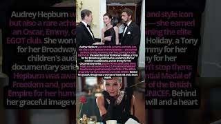 President Ronald Reagan talking with Audrey Hepburn and Robert Wolders  #facts #hollywood