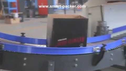 Automatic bottle dropping type cartoning machine bottle encasing line running video