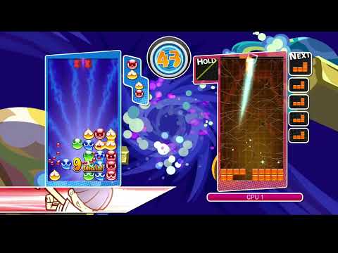 Puyo Puyo Tetris PC Maguro VS Draco Big Bang Mode