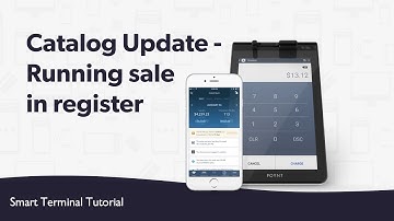 Catalog Update - Running sale in register - Smart Terminal Tutorial
