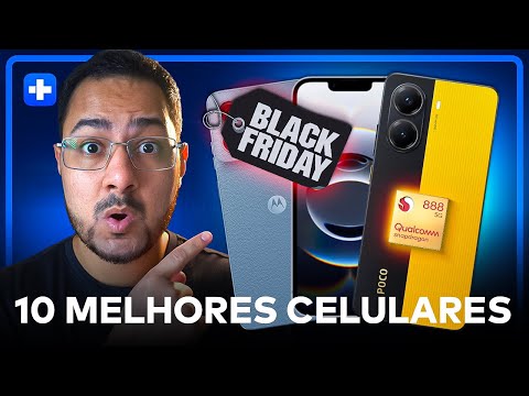 Top 10 Melhores Celulares CUSTO-BENEFÍCIO para Comprar na Black Friday 2025!