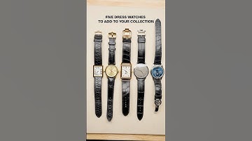 Five Dress Watches to Add to Your Collection: Cartier, Rolex, Patek & more l SwissWatchExpo