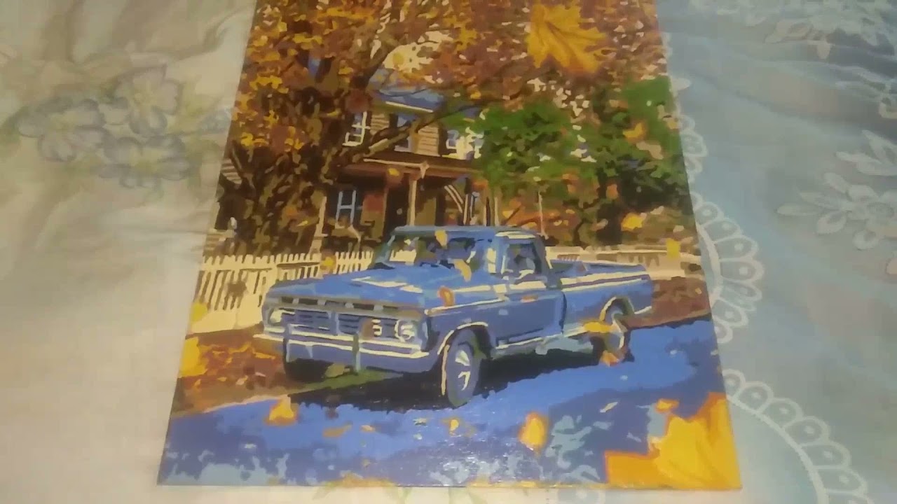 Картина наклейками по номерам фикс прайс