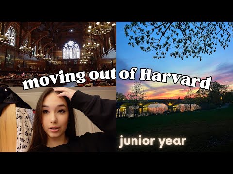 Moving Out of Harvard | Junior Year📚