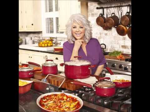 Paula Deen Savannah Collection Aluminum Nonstick 17 Piece Cookware Set, Red