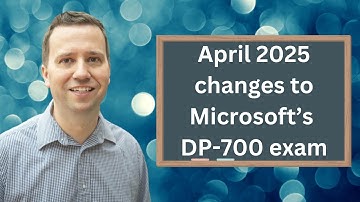 Changes to DP-700 exam - April 2025 (Implementing Data Engineering Solutions Using Microsoft Fabric)