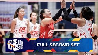 FULL SECOND SET (Quarterfinals) - EAC Lady Generals vs Perpetual Lady Altas | NCAA Season 101