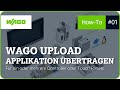 WAGOupload - Applikation übertragen