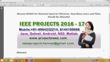 Massive MIMO for Maximal Spectral Efficiency How Many Users and Pilots Should Be Allocated