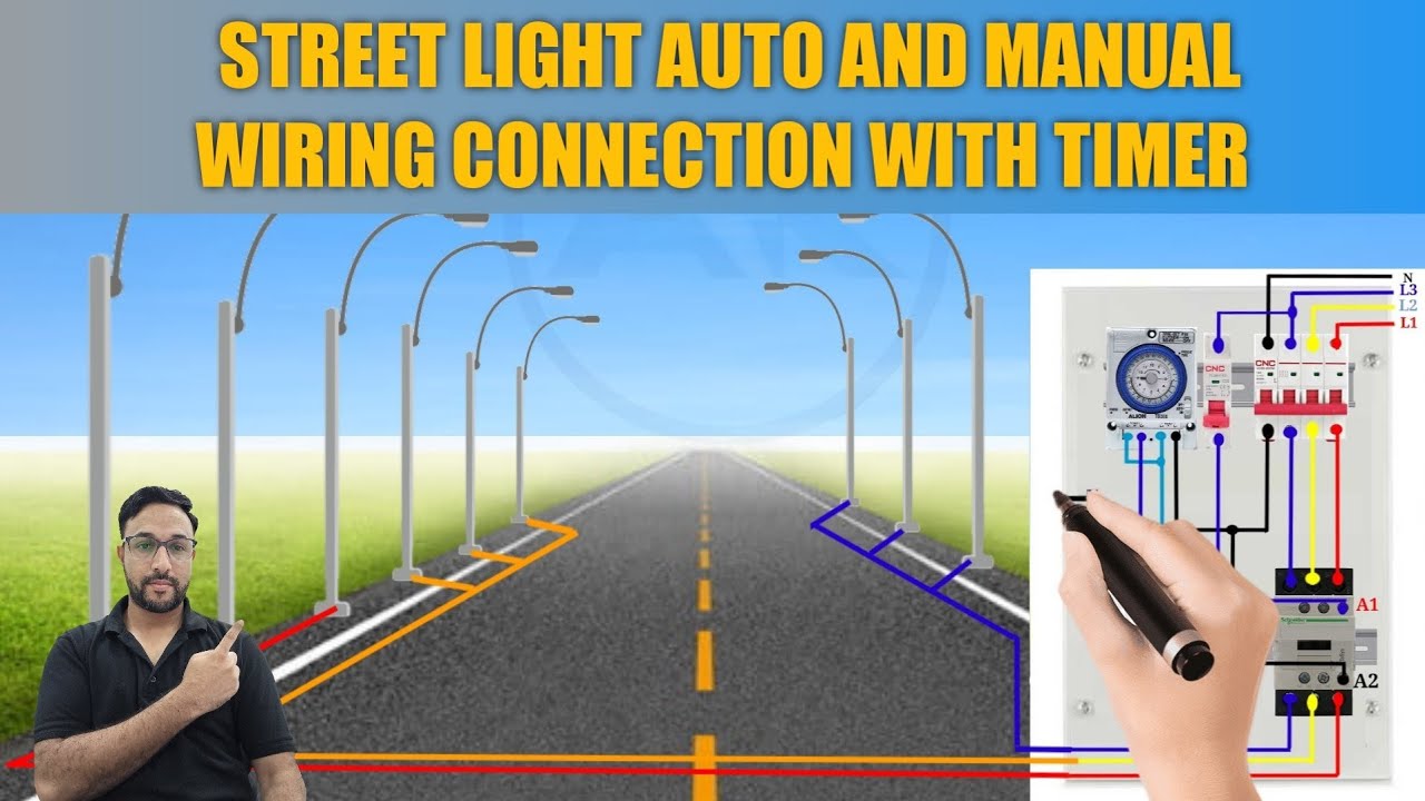 street light auto manual connection street light wiring connection street light wiring