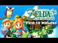 The legend of zelda links awakening switch  first 10 minutes direct feed