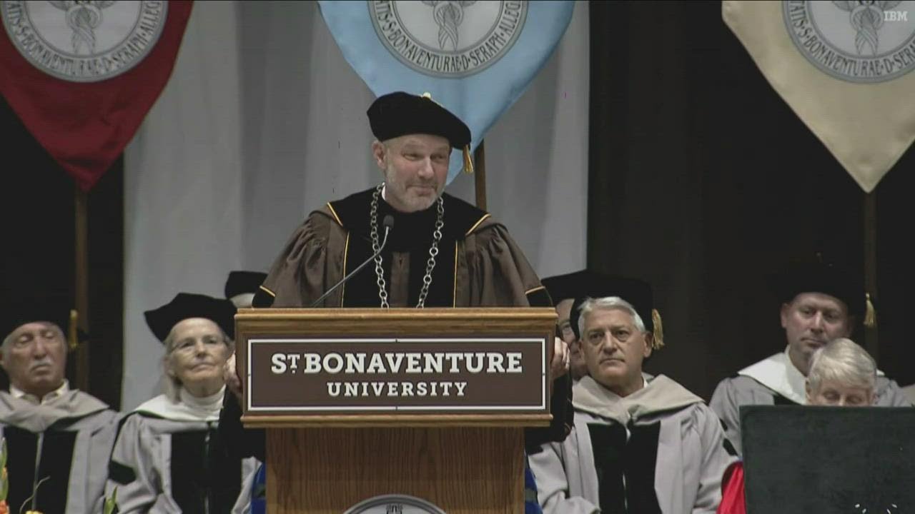 Dr. Jeff Gingerich elected as St. Bonaventure president YouTube