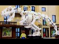 LEGO Dinosaur Fossil Fail STOP MOTION LEGO Museum T-Rex Build | LEGO Jurassic World | Billy Bricks