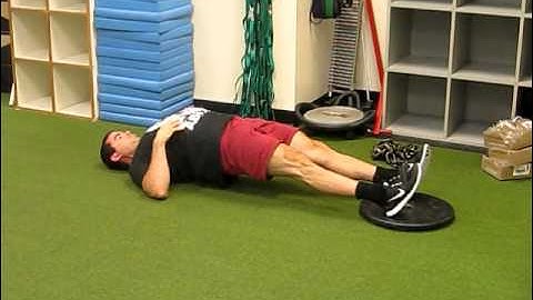 Plate Resisted Valslide Leg Curls
