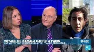 Relations franco-américaines : Kamala Harris attendue à Paris les 11 et 12 novembre • FRANCE 24