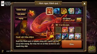 Đây là đội hình đánh Quái vật hỏa diệm SSS của mình ! Summoners war