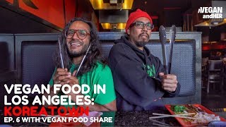 Vegan Food in Los Angeles: Koreatown // Ktown Vegan Options (Ep.6) - Korean BBQ AYCE