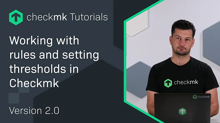 Working with rules and setting thresholds in Checkmk #CMKTutorial