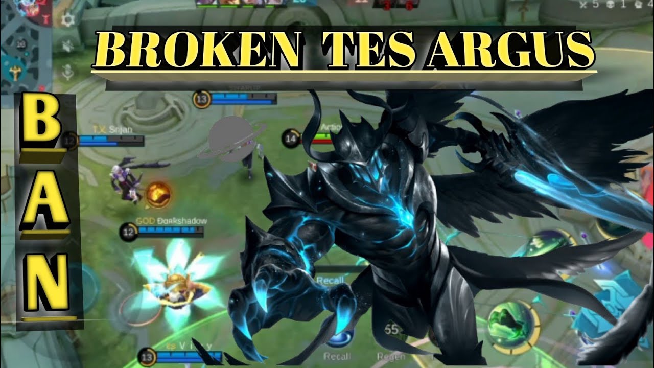 "TES ARGUS is Too OP! | Epic Comeback MLBB"🔥..(2025)