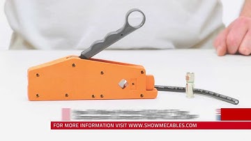 How To Make A Holland SLCU-6Q F-Type Compression Connector - #2007