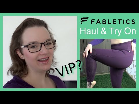 Fabletics Haul & Try On | VIP-Mitgliedschaft | ZuhausBeiLara