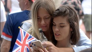 Nigel Farage Among Thousands In London For The Queen's Platinum Jubilee And Trooping The Colour