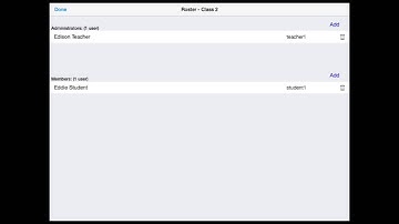 Manage Your eBackpack Class Rosters & Distribute Join Codes on the iPad