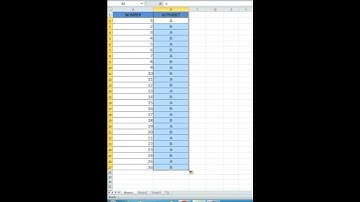 How to drag Autofill A to Z | short Video | Excel tricks