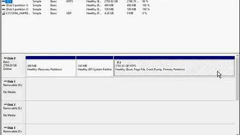 How to use more than 2TB on a hard disk drive in Microsoft Windows 64bit (convert to GUID GPT)