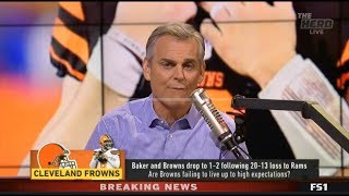 THE HERD | Colin Cowherd on Baker and Browns drop to 1-2 following 20-13 loss to Rams