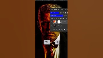 Dual Lighting Effect With Just 2 Layers In Photoshop | Photoshop Easy Tricks |#shorts #photoshop