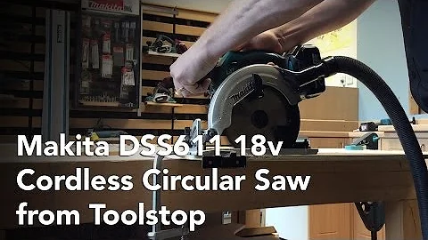 Makita DSS611 18V LXT Cordless Circular Saw from Toolstop