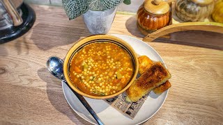 Berkoukes (soupe algérienne) et Pain de mie roulé