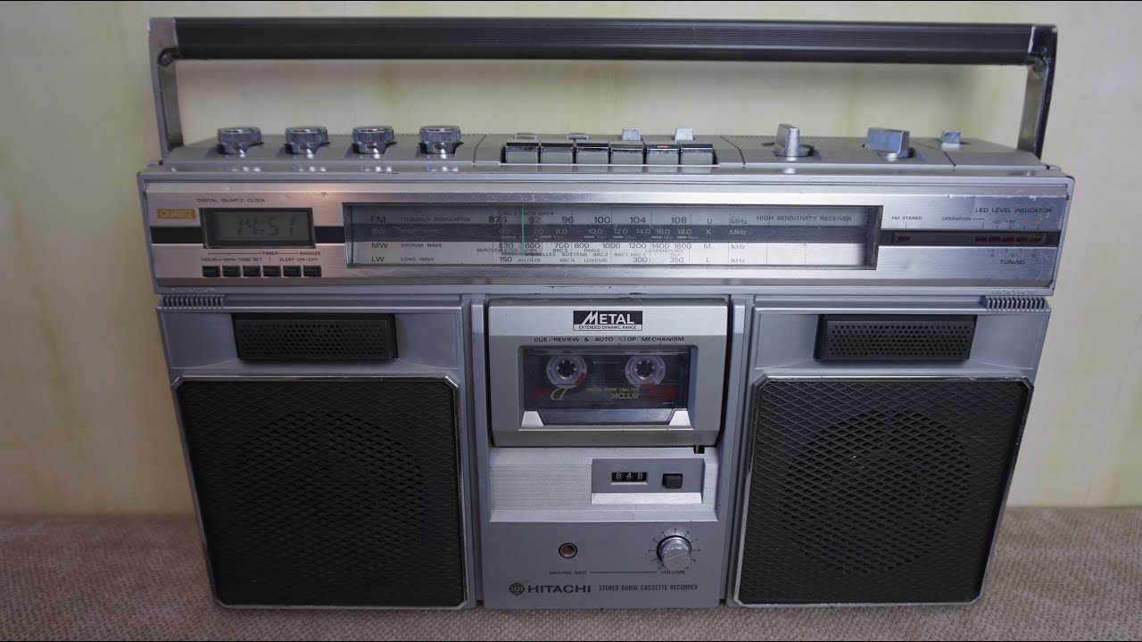 Hitachi TRK-8210E. That's the case when 