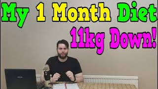 Everything I ate to Lose 11 kg (24 lbs) in a Month