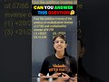 Can You Answer This Question! - Vidhi Mam #maharashtraboard #scholarshipexam #shortsfeed #shorts