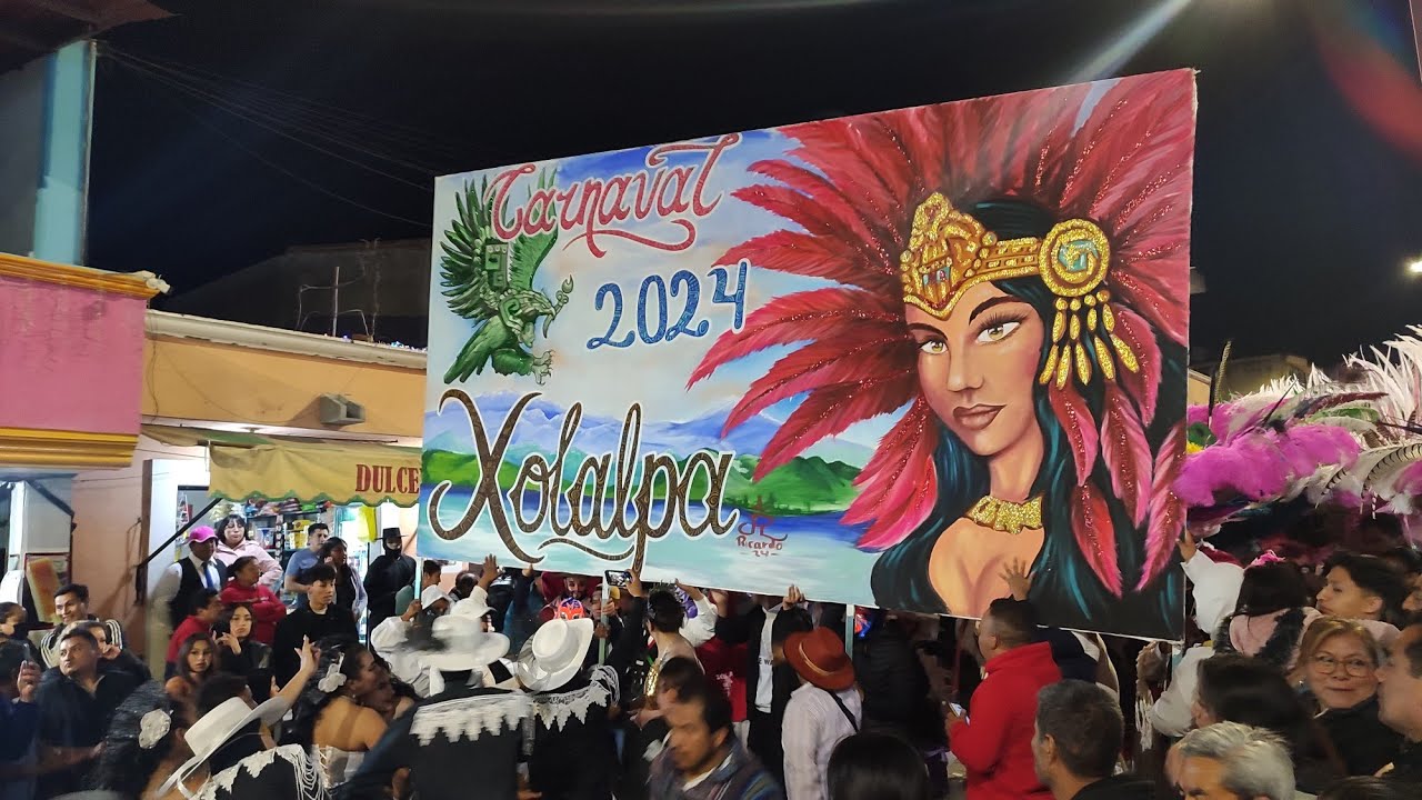 Carnaval Papalotla 2024 | REMATE | XOLALPA | ENTRADA