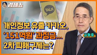 [뉴스레터K] 개인정보 유출 카카오, 151억원 과징금...2차 피해구제는? - 김형중 한국핀테크학회장/호서대 금융경영학과 석좌교수ㅣKBS 240604 방송