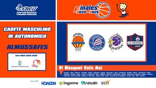FINALES CADETE MASCULINO AUTONÓMICO Transport shipping Gandia - CD Don Bosco FINALES CADETE MASCULINO AUTONÓMICO Transport shipping Gandia - CD Don Bosco