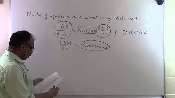 Chapter 04.09: Lesson: Number of Significant Digits Correct in my Solution Vector Theory