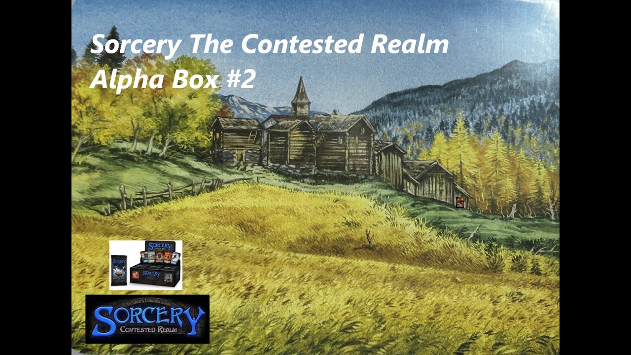 Sorcery Contested Realm Box - ALPHA Box Opening - YouTube