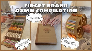 30-Min Fidget Board ASMR Compilation | Shorts Mix