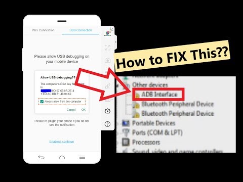 How to Fix No Driver Found 'ADB Interface' in windows 10/7