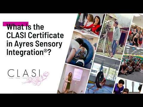 CLASI Certificate in Ayres Sensory Integration®