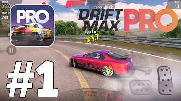 Drift Max Pro - Car Drifting Gameplay Walkthrough Part 1 - (iOS, Android)