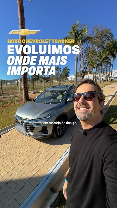 Novo Tracker: design imponente e cheio de atitude. #ChevroletTracker #EvoluímosOndeMaisImporta